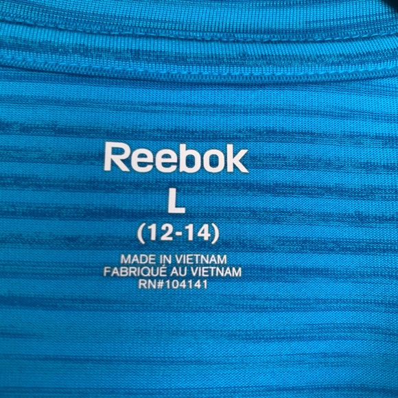 🛍 Reebok Long Sleeve Speedwick Top-size Lg. 12/14 - Picture 2 of 8